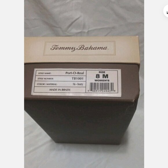 Tommy Bahama Shoes soft leather womans mules slides loafers size 8 M - Picture 2 of 5